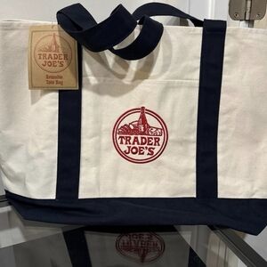 NWT Trader Joe’s Canvas Tote Bag